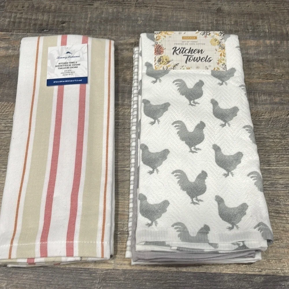 - 2 pack (5 towels) towels